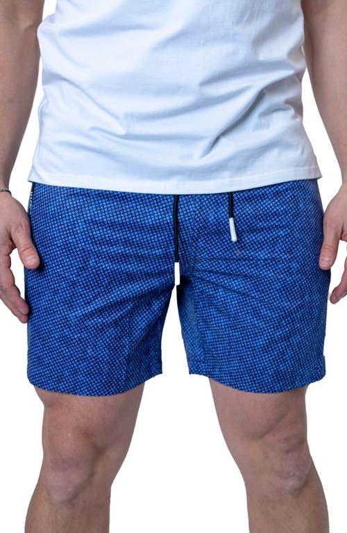 Mens Lion Square Dot Swim Shorts Product Image