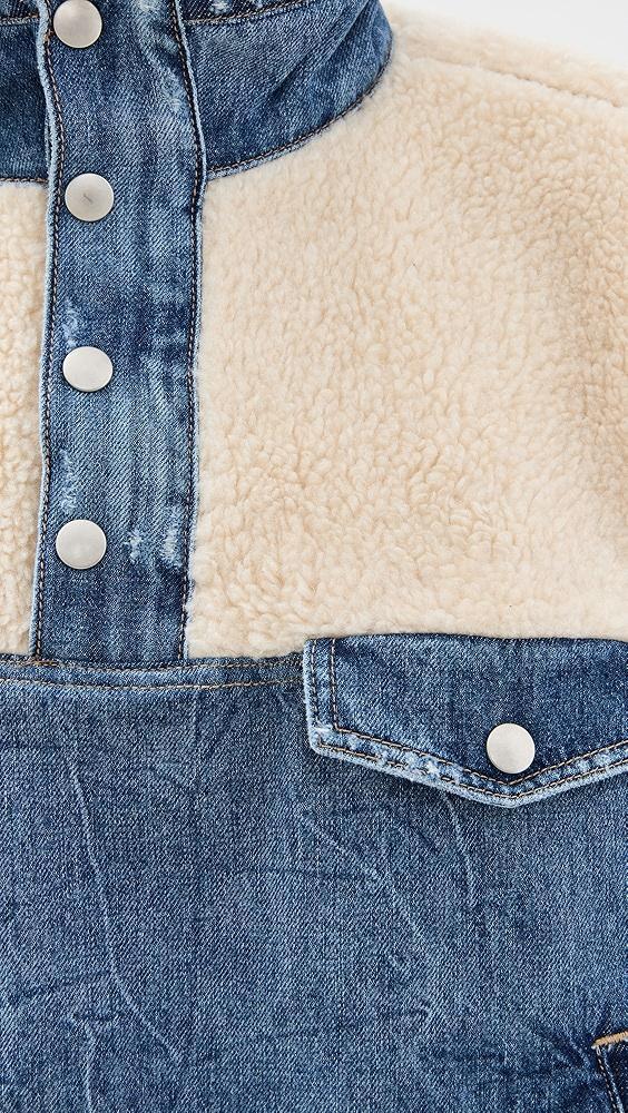 Polo Ralph Lauren 3X1 Rigid Denim Lined Pullover | Shopbop Product Image