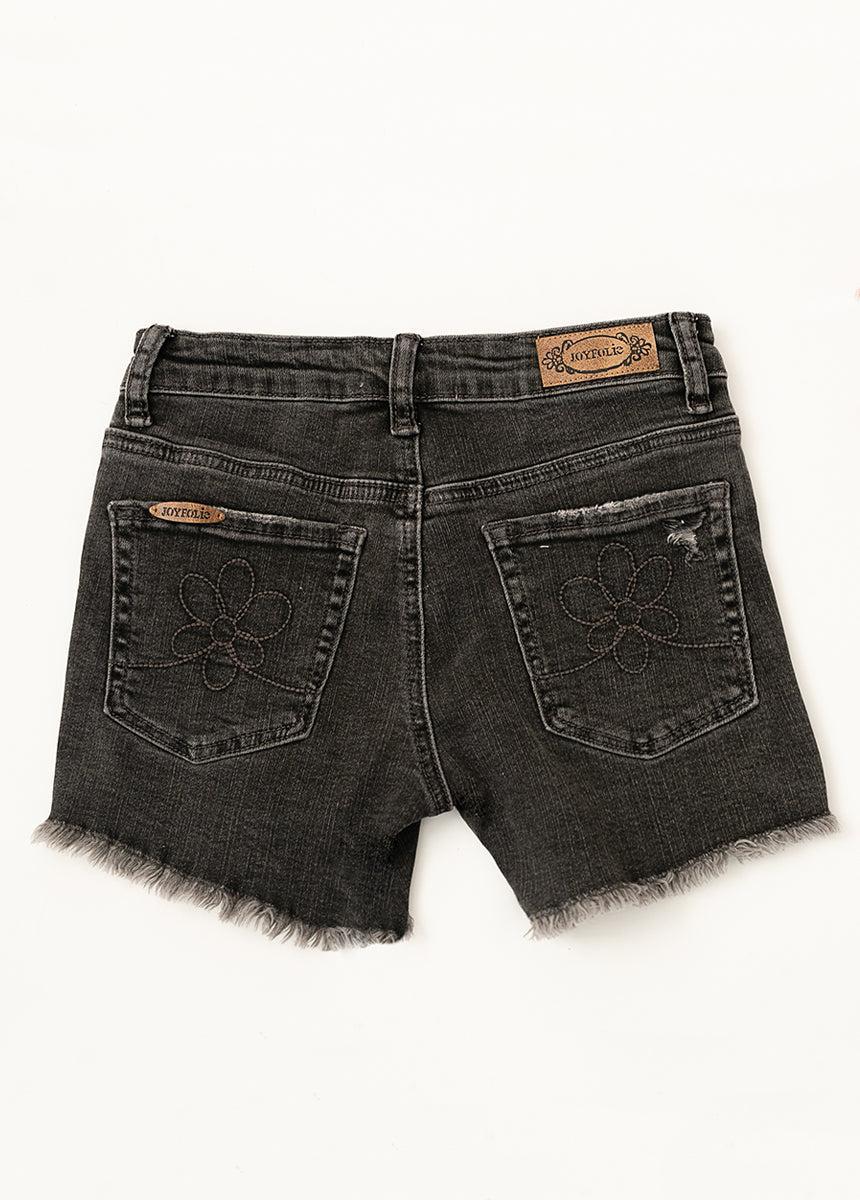 Marah Shorts in Washed Black Girls Product Image