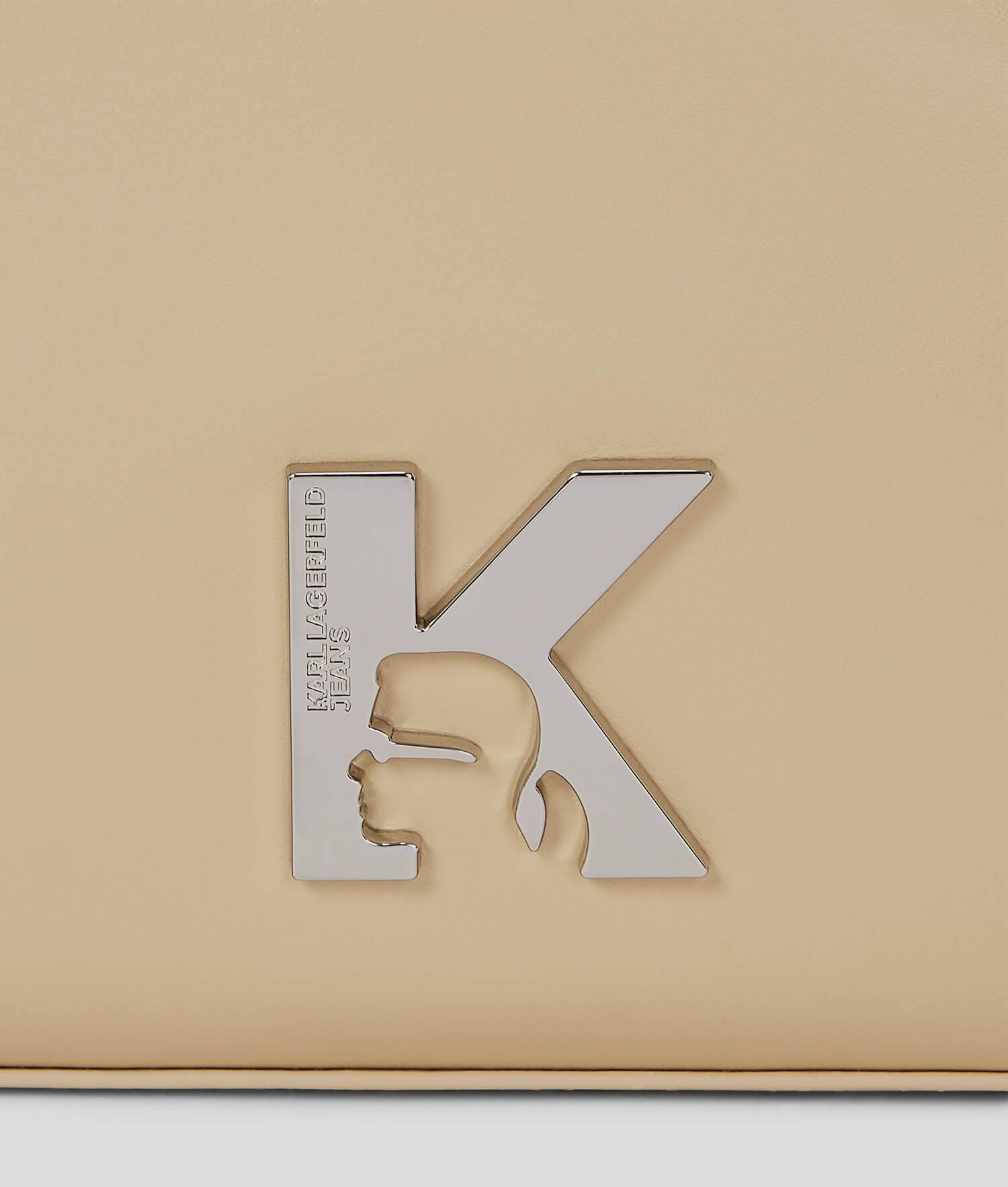 GEO LEATHER SHOULDER BAG Product Image