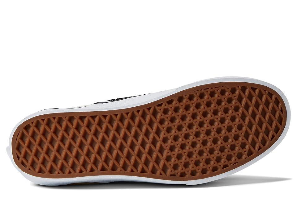 Vans Black & White Slip-On Platform Sneakers in Black/White - Product Image