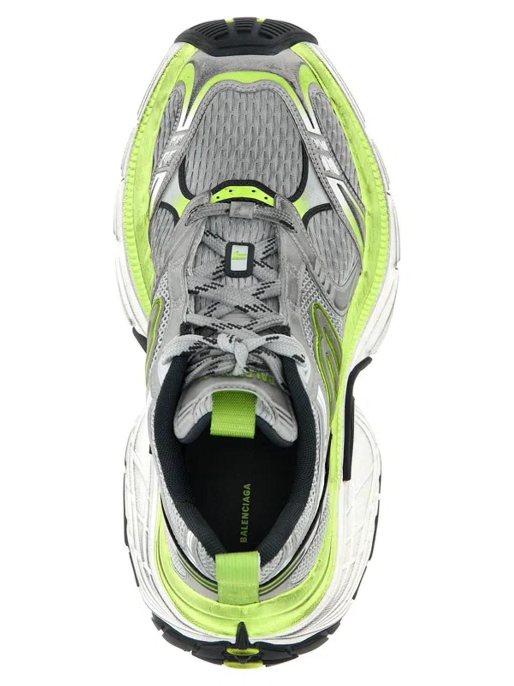BALENCIAGA Multicolor Mesh And Rubber 6xl Sneakers In Multicolour Product Image