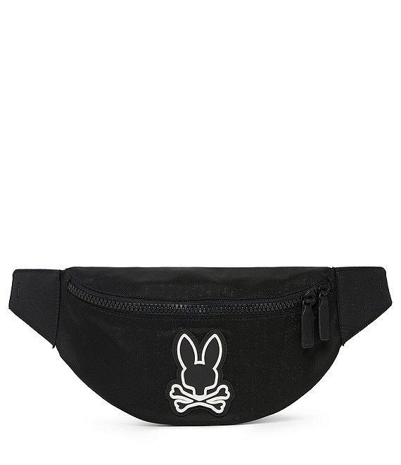 Psycho Bunny Hip Canvas/Buffed Leather Bag Product Image