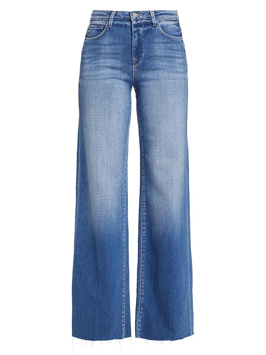 Scottie High Rise Wide-Leg Jeans Product Image