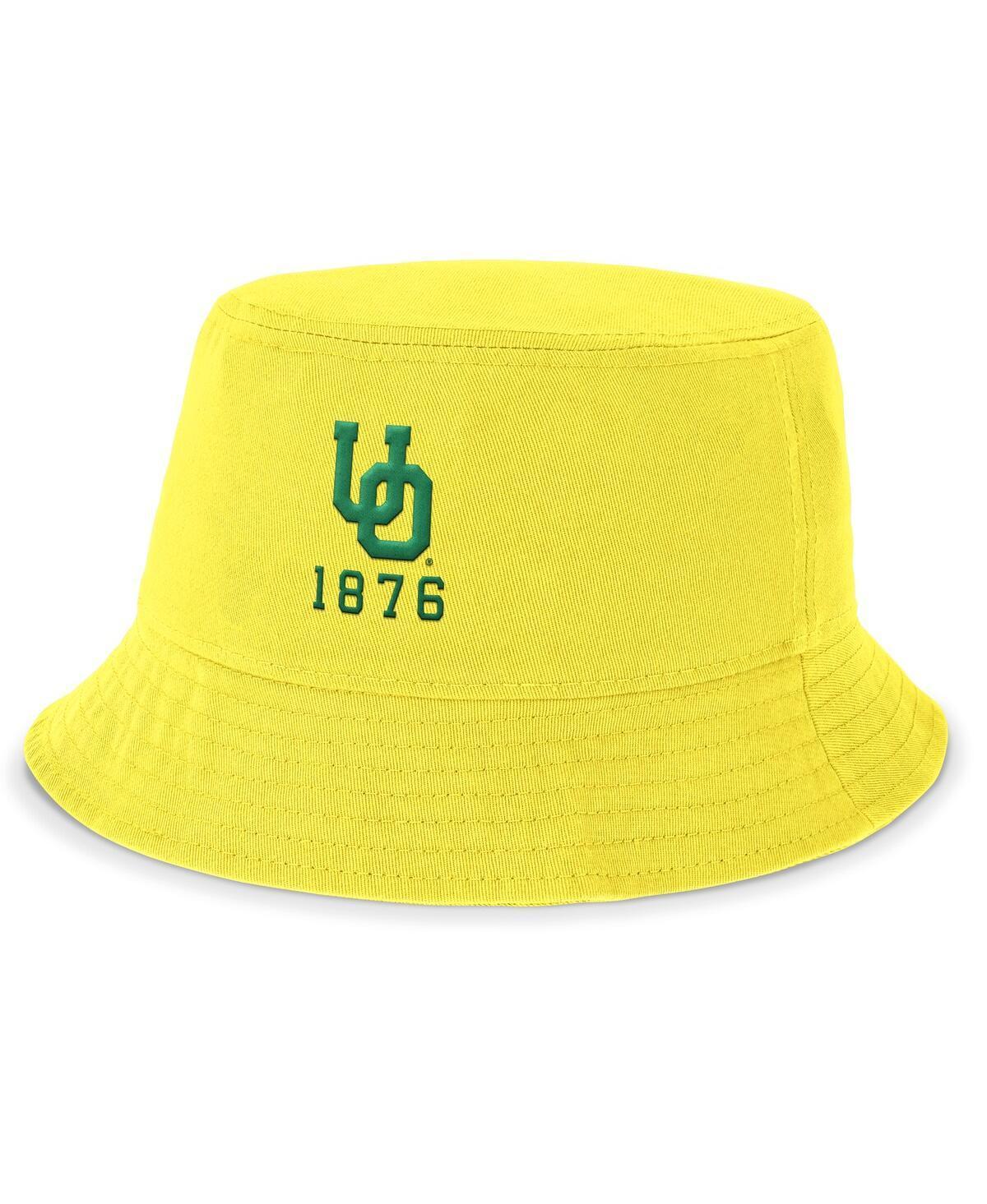 Men's Nike Yellow Oregon Ducks Legacy Apex Bucket Hat, Size: Medium Product Image