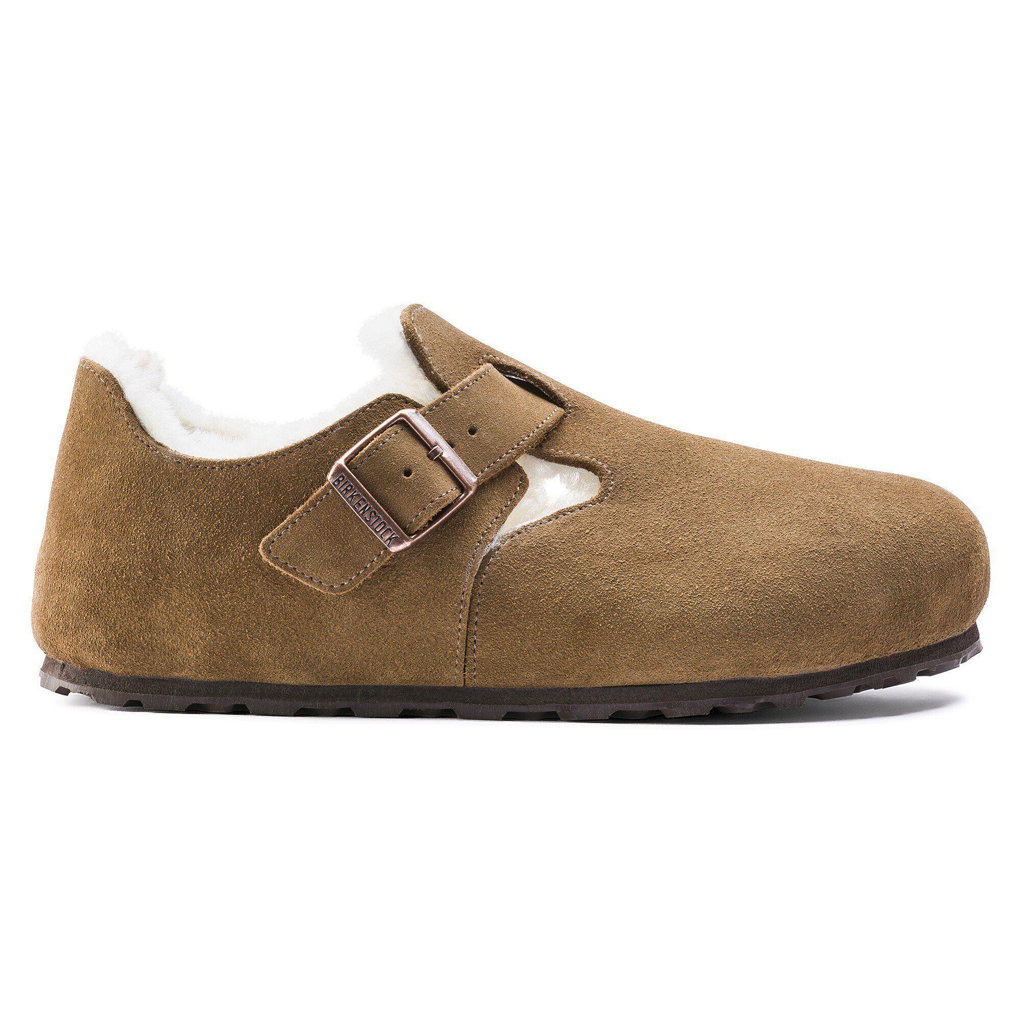 London Shearling Suede Leather Product Image