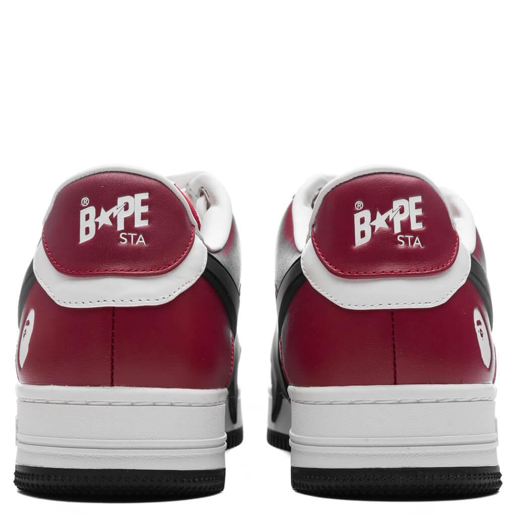 Bape STA OS #2 M2 - Burgundy/Black Male Product Image