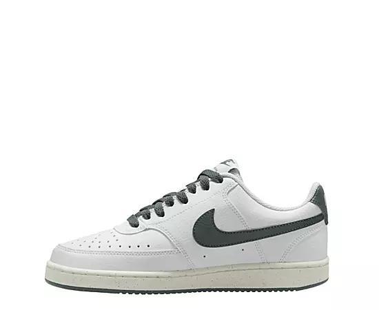 Nike Court Vision Next Nature Women's Low-Top Shoes, Size: 6.5, White Vintage Green Product Image
