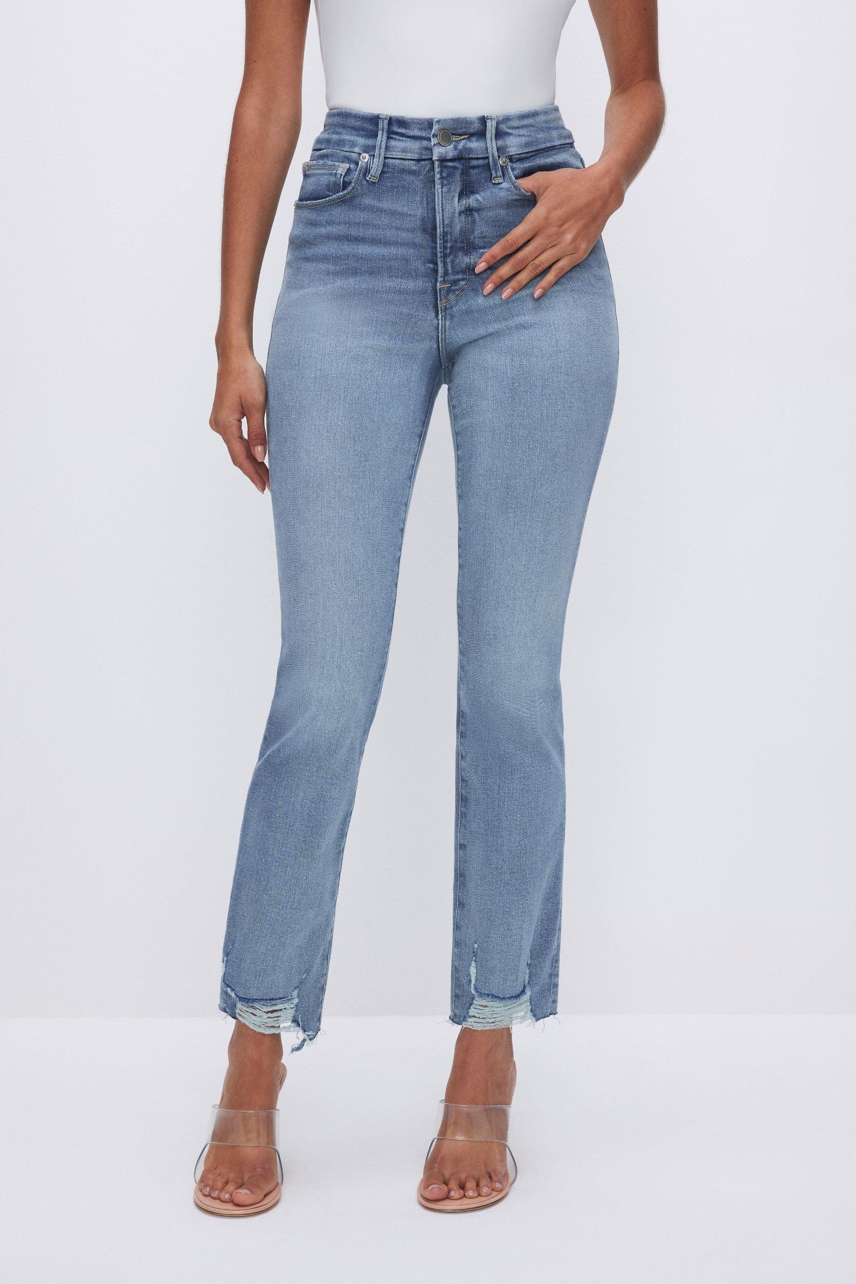 GOOD LEGS STRAIGHT LIGHT COMPRESSION JEANS | INDIGO270 Product Image