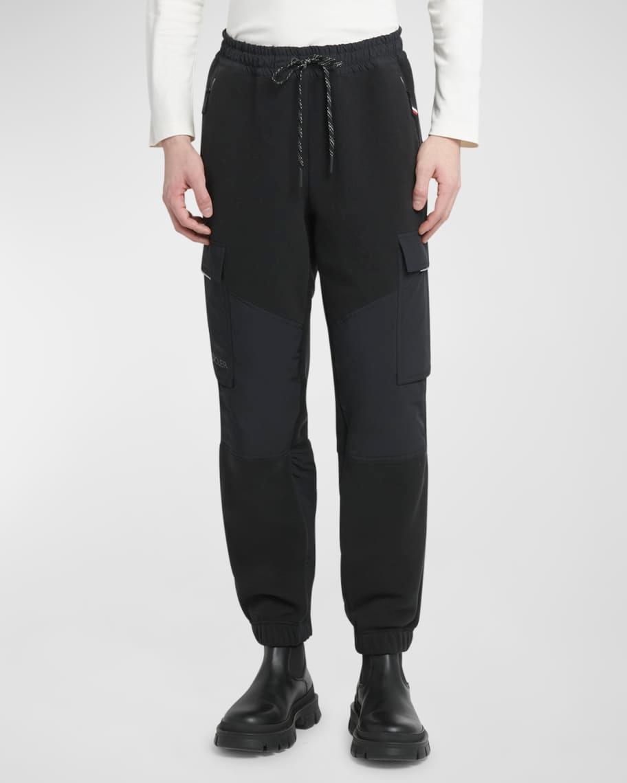 Mens Fleece Cargo Sweatpants Product Image