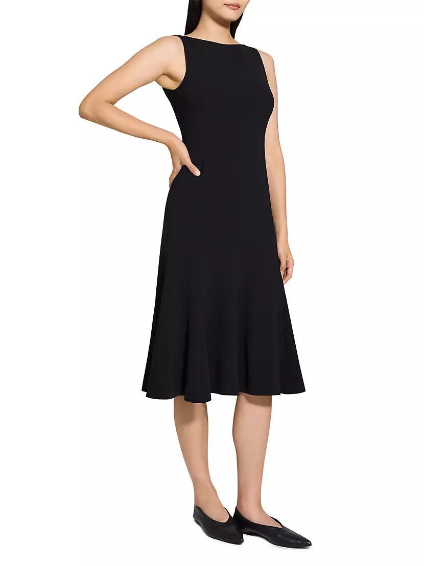Womens Sleeveless Mermaid Midi-Dress Product Image