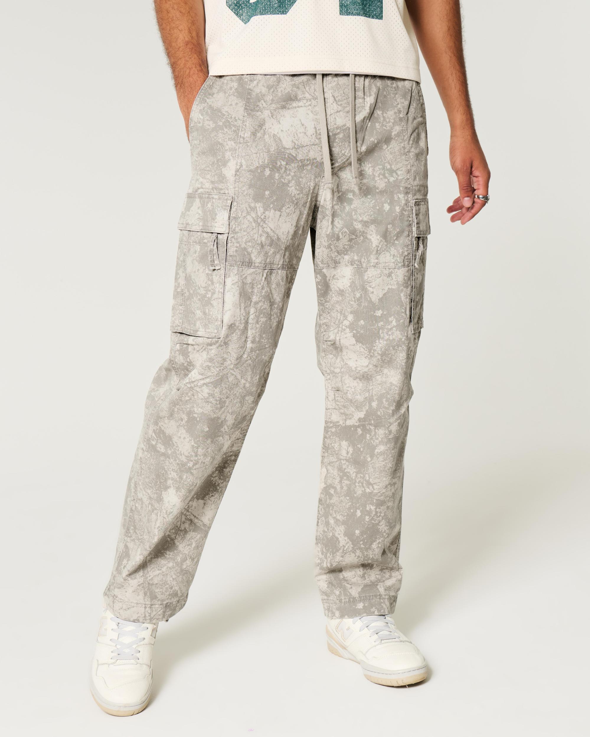 Baggy Camo Cargo Pull-On Pants Product Image