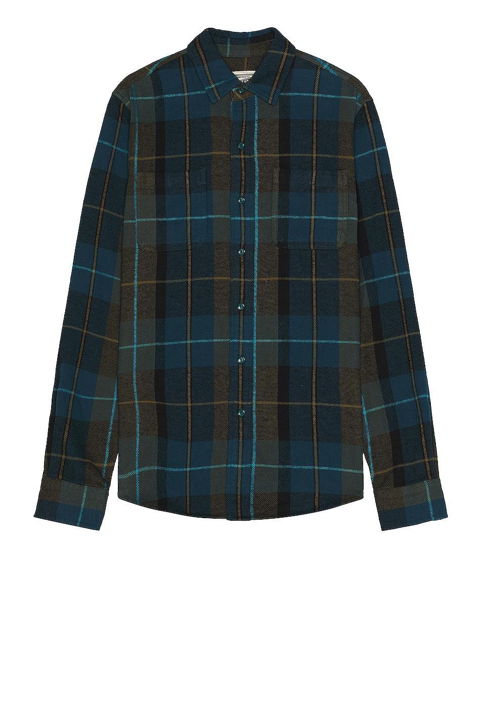 Plaid Cotton Flannel Shirt Product Image