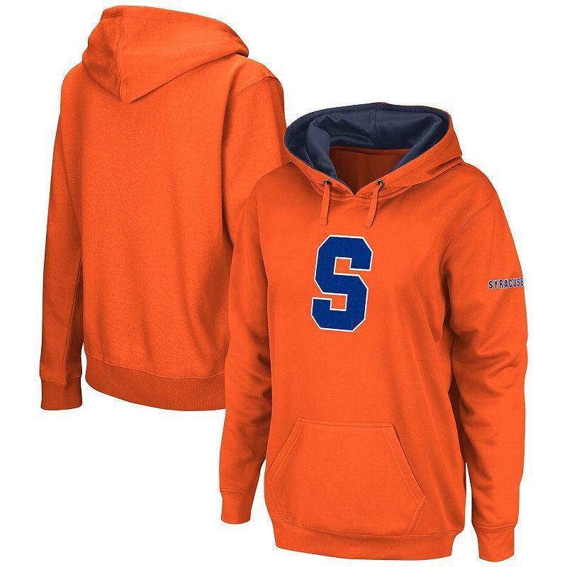 Womens Colosseum Syracuse Big Logo Pullover Hoodie Product Image