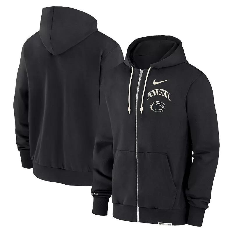 Men's Nike Black Michigan State Spartans On-Court Performance Full-Zip Hoodie, Size: XL Product Image