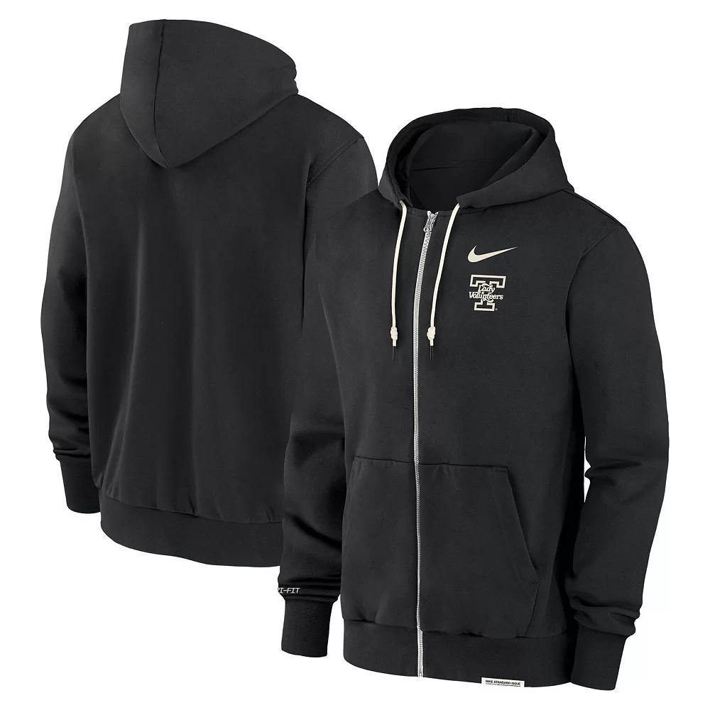 Men's Nike Black Tennessee Lady Volunteers On-Court Performance Full-Zip Hoodie, Size: XL Product Image