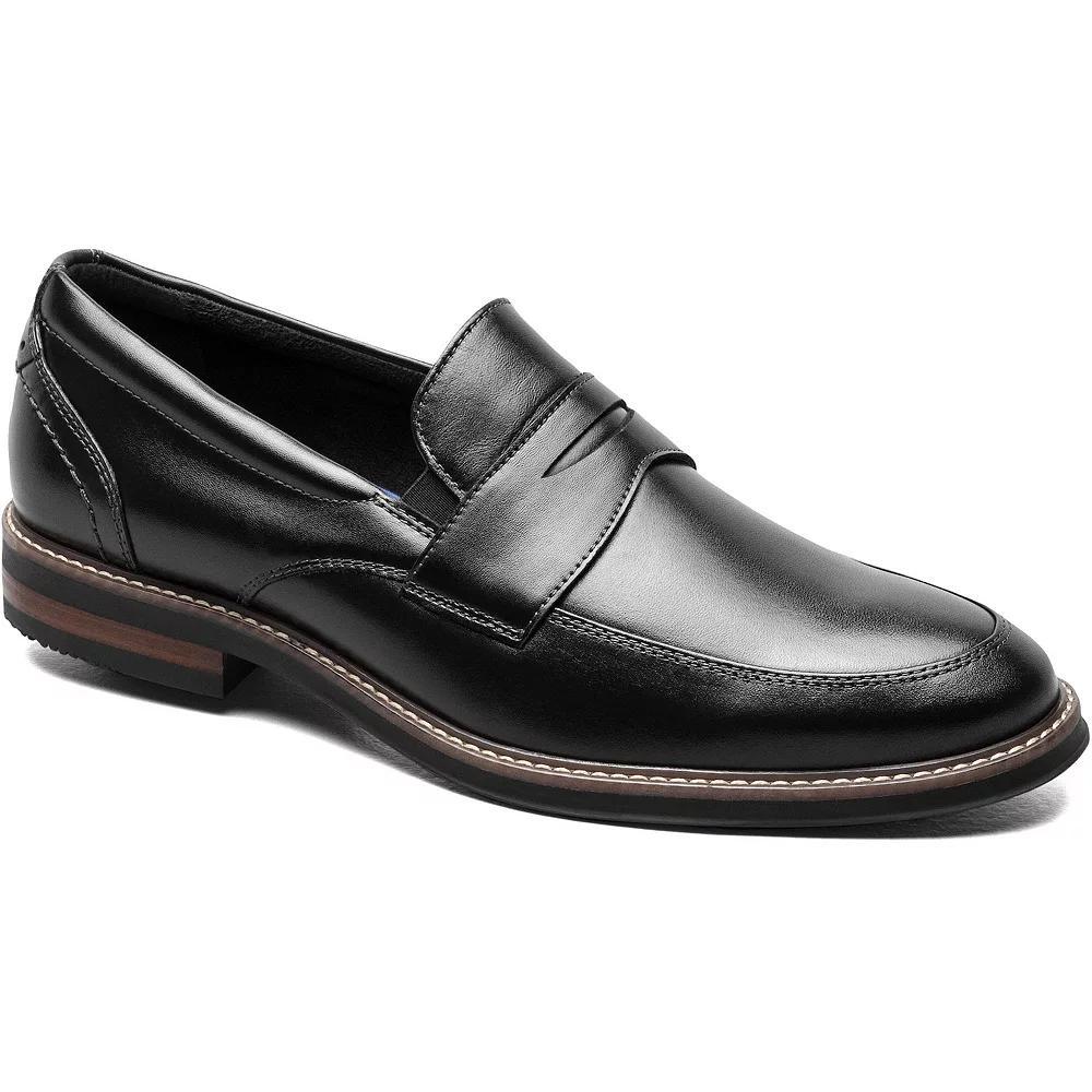 Nunn Bush® Westfield Men's Moc Toe Penny Loafers, Size: 14, Black Product Image