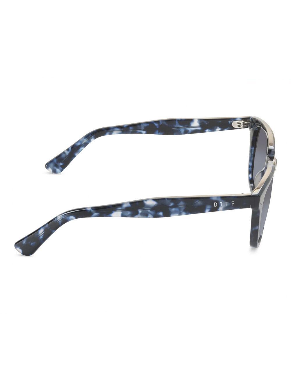 DIFF EYEWEAR Colton Polarized Sunglasses - BLACK COMBO Product Image