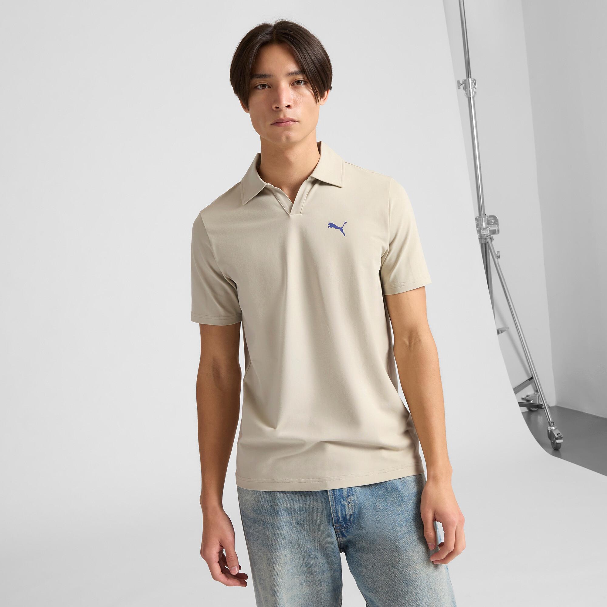 PUMA Class Men's Striped Crew Sweatshirt Product Image
