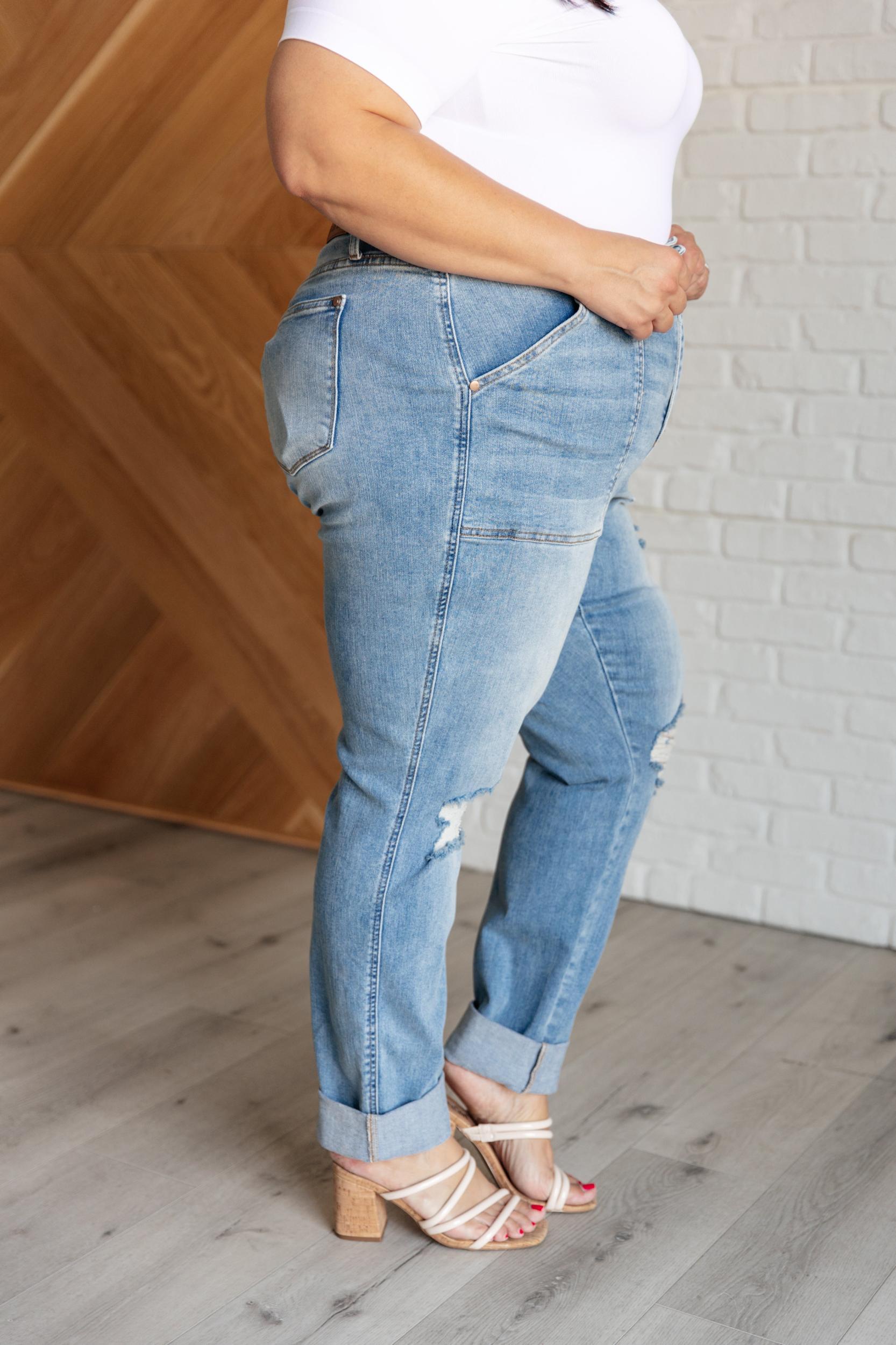 Lizzy Wide Leg Cropped Jeans *FS Product Image