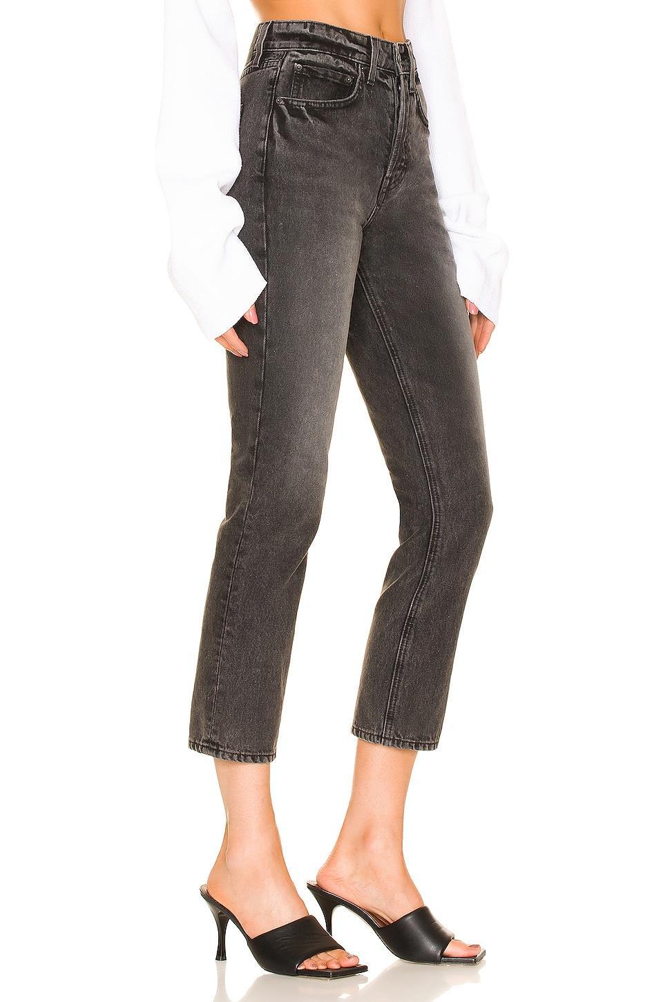 Karolina High Rise Straight Crop GRLFRND Product Image