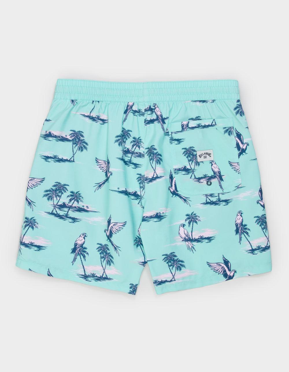 BILLABONG Shorey Layback Mens Volley Shorts - AQUA Product Image