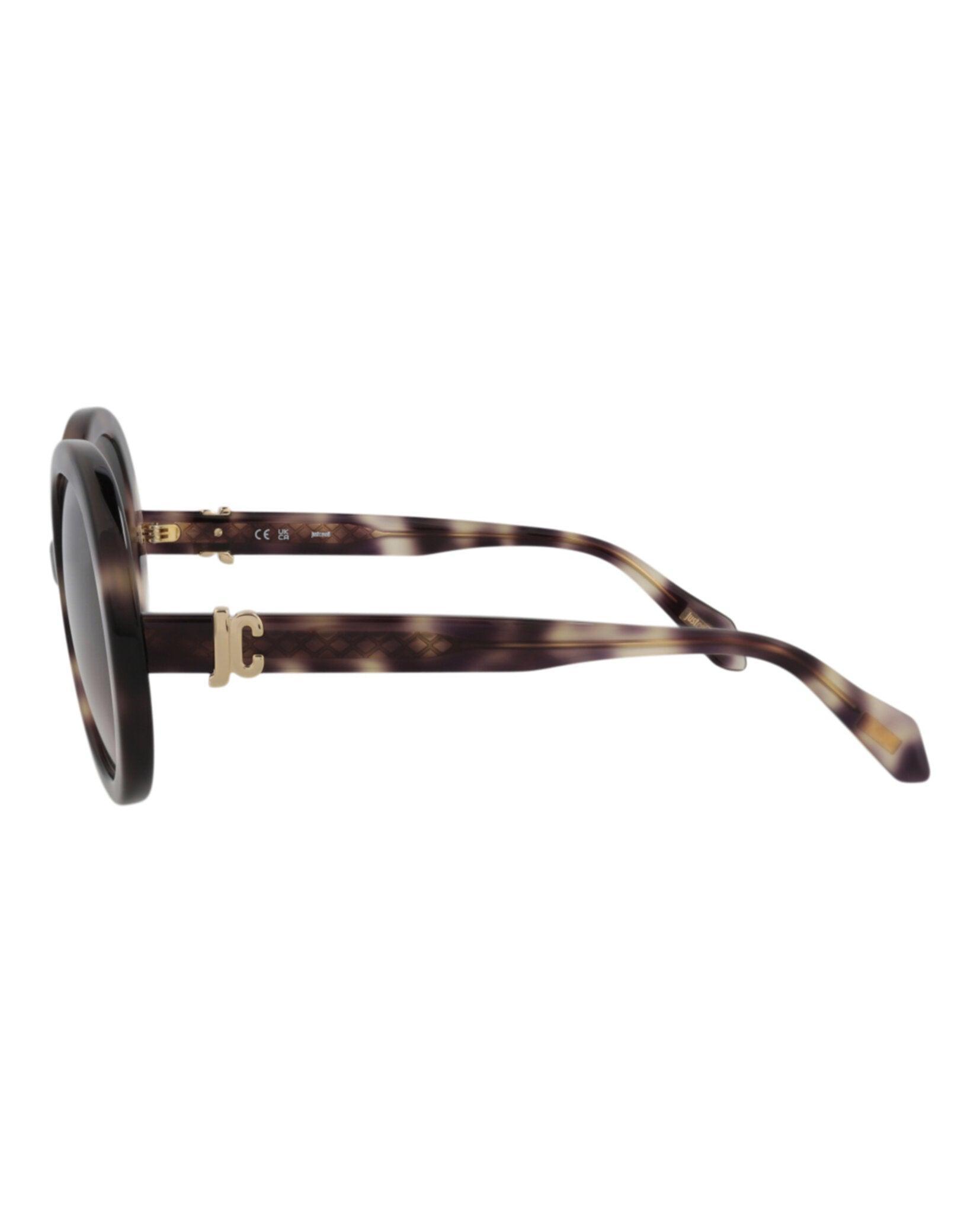 Just Cavalli Round-Frame Acetate Sunglasses Female Product Image