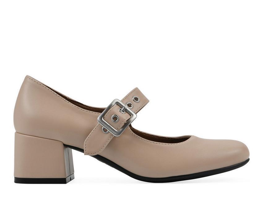 Women's White Mountain Lasso Mary Jane Pumps Product Image