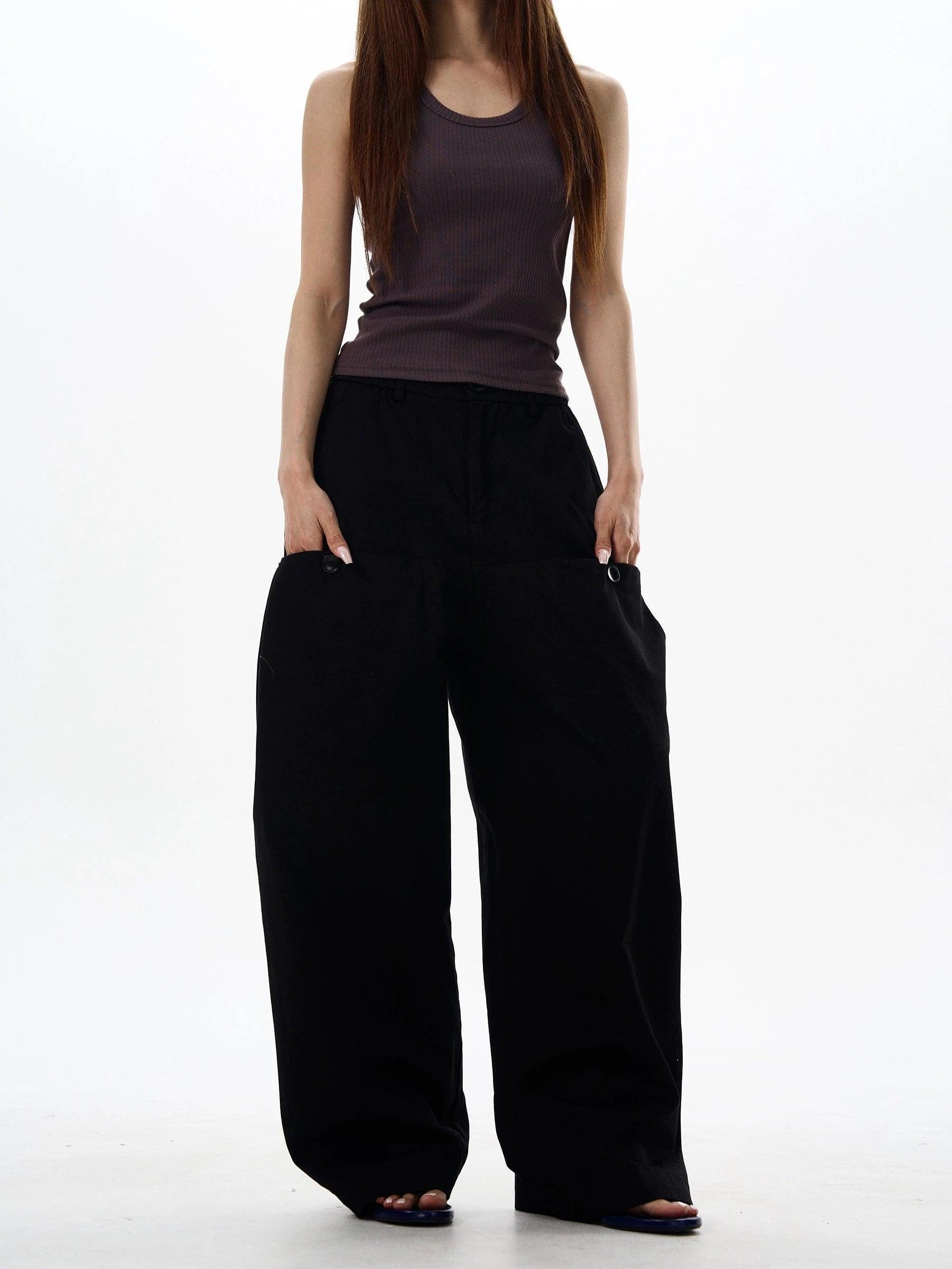 RT No. 18043 WORKWEAR STRAIGHT CASUAL PANTS Product Image