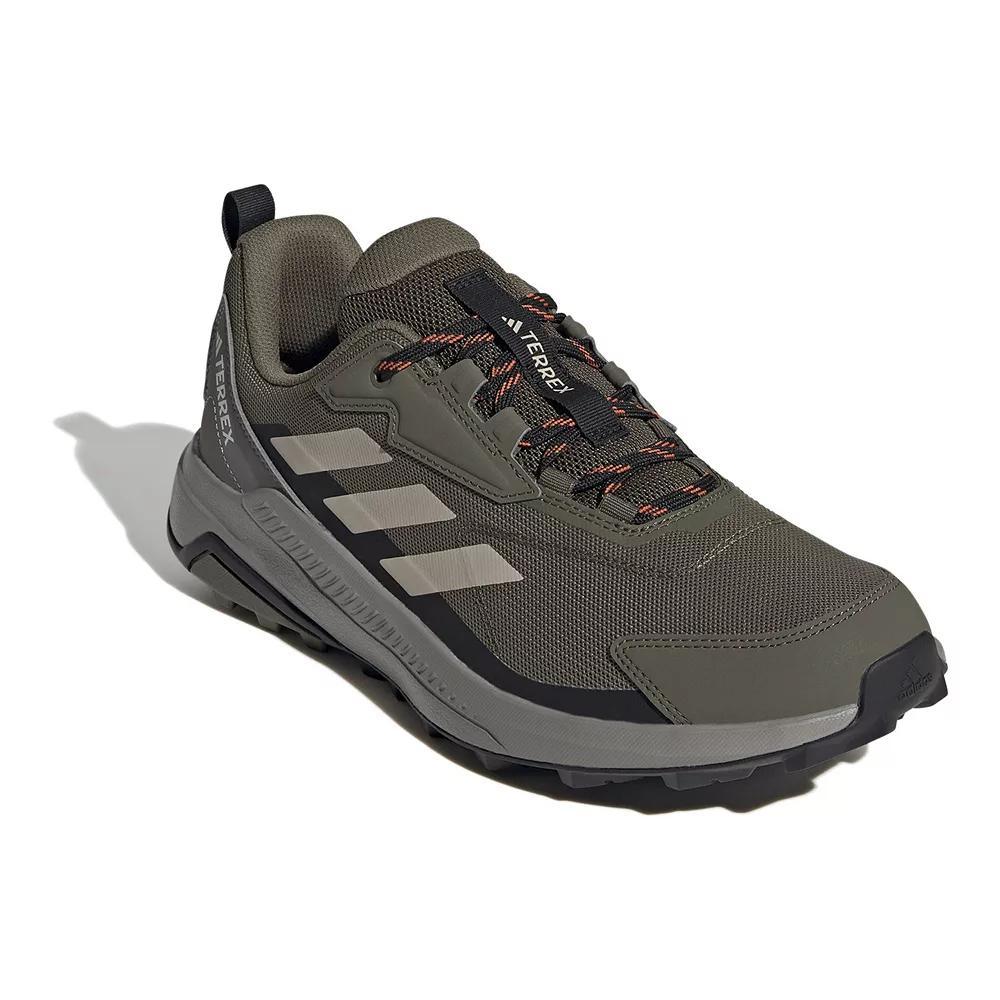 adidas Terrex Anylander Rain.Rdy Hiking Shoes, Men's, Size: 8, Olive Beige Black Product Image