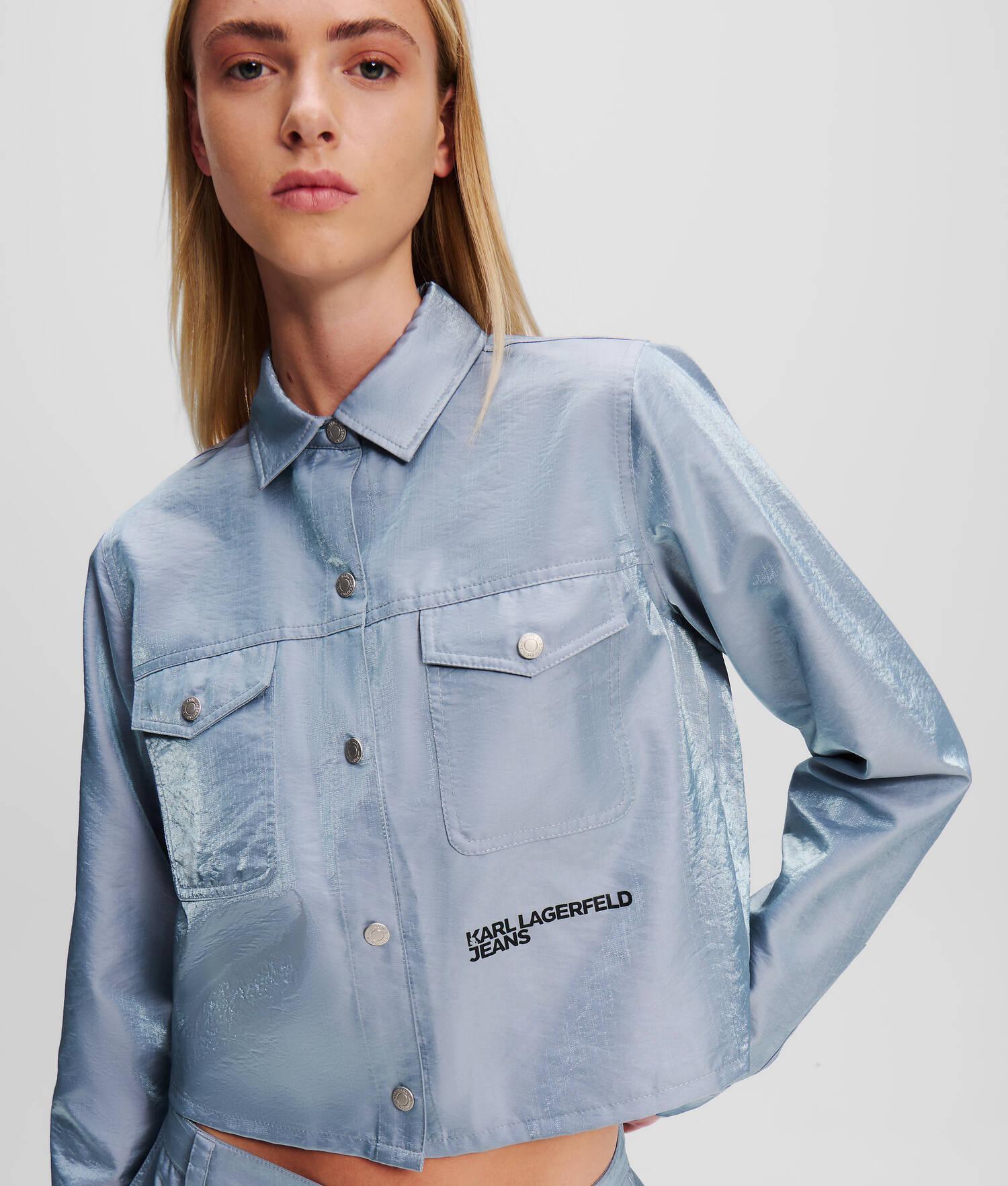 KLJ BOXY IRIDESCENT SHIRT Product Image