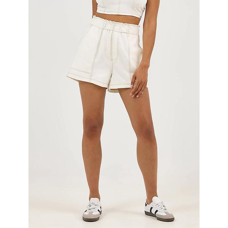 Womens High Rise Loose Pull On Shorts Product Image
