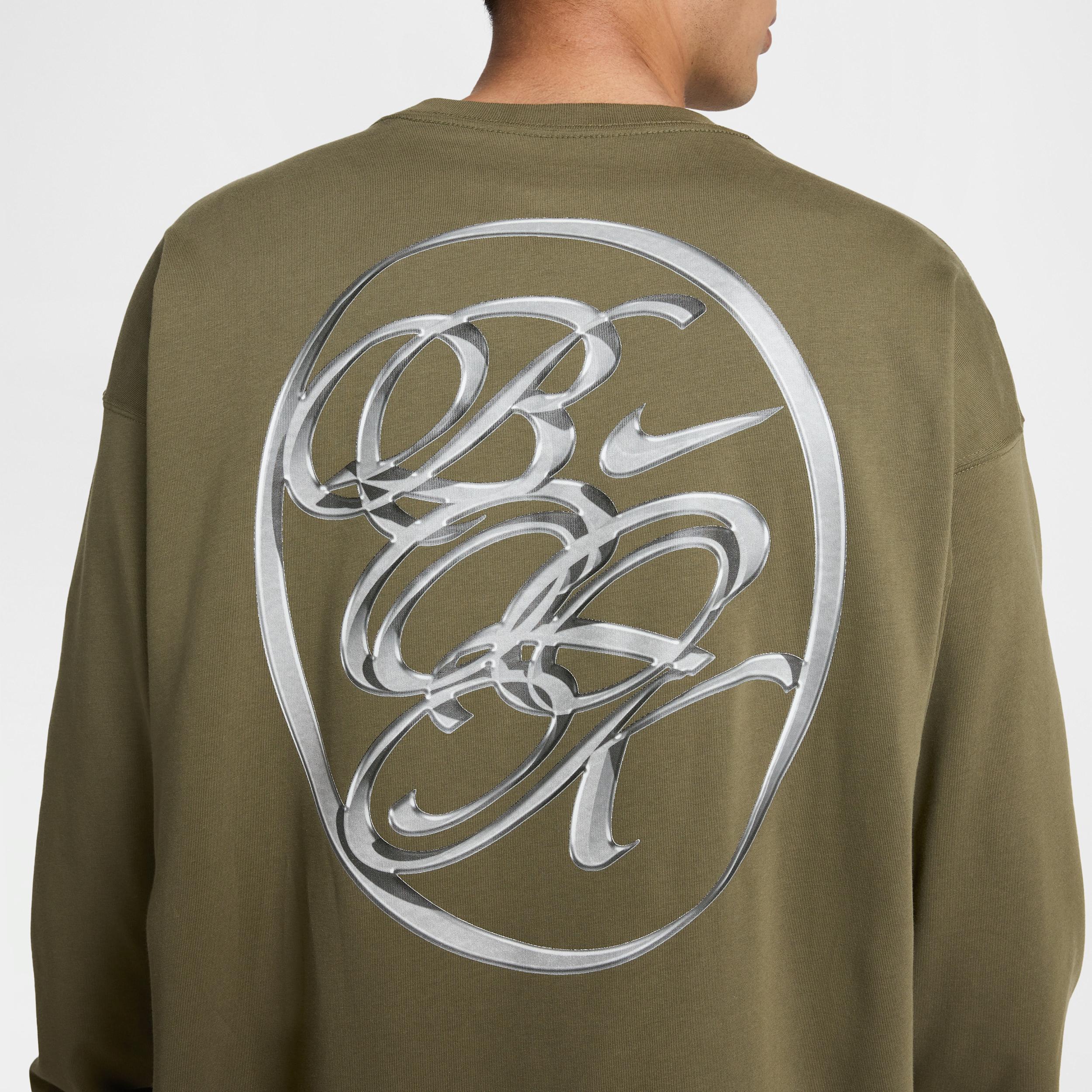 Devin Booker Men's Long-Sleeve Basketball T-Shirt Product Image