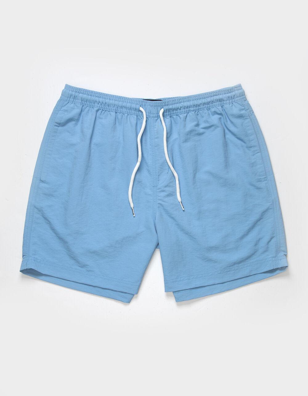 RSQ Mens 6" Nylon Shorts - CAROLINA Product Image