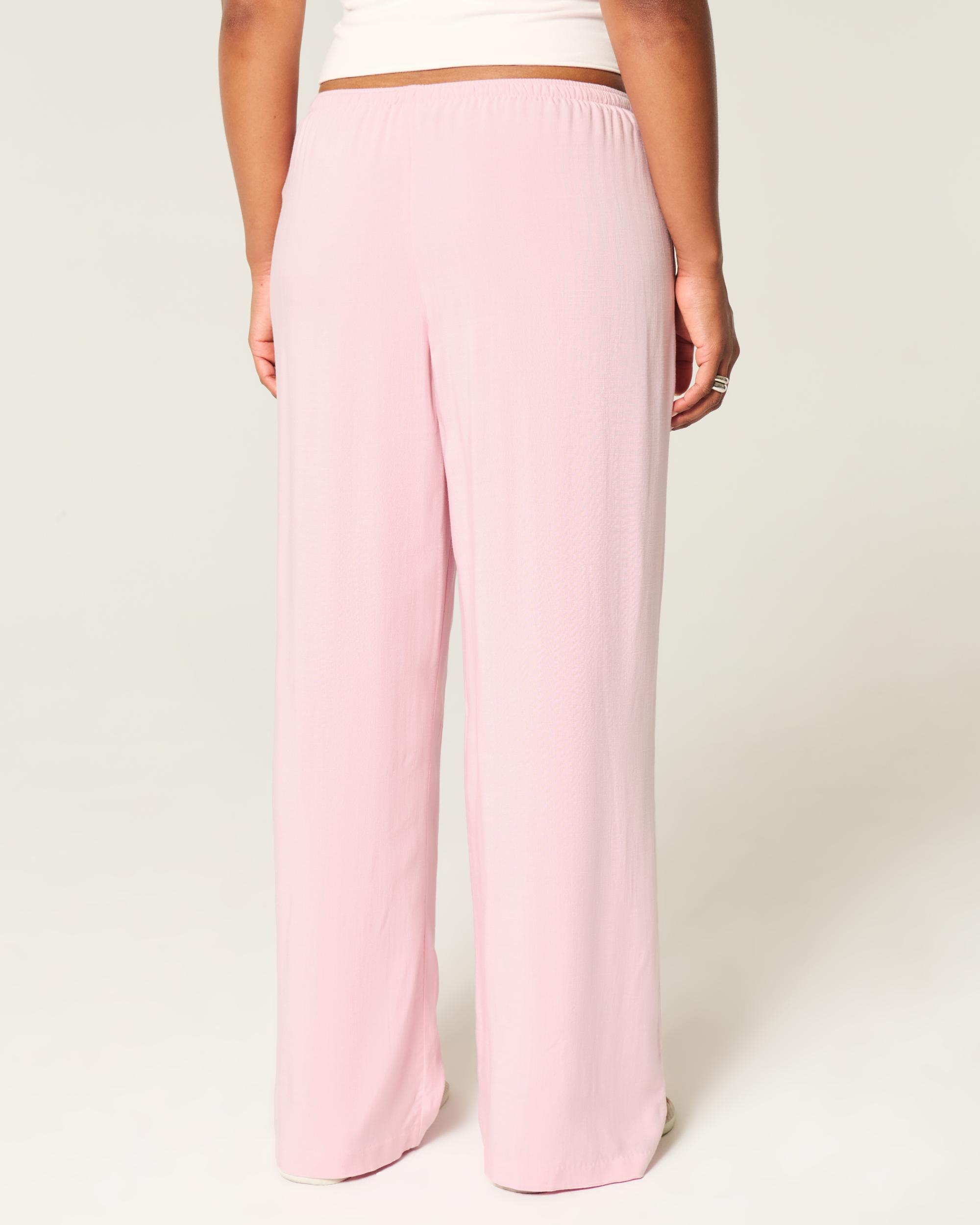 Low-Rise Baggy Pull-On Pants Product Image
