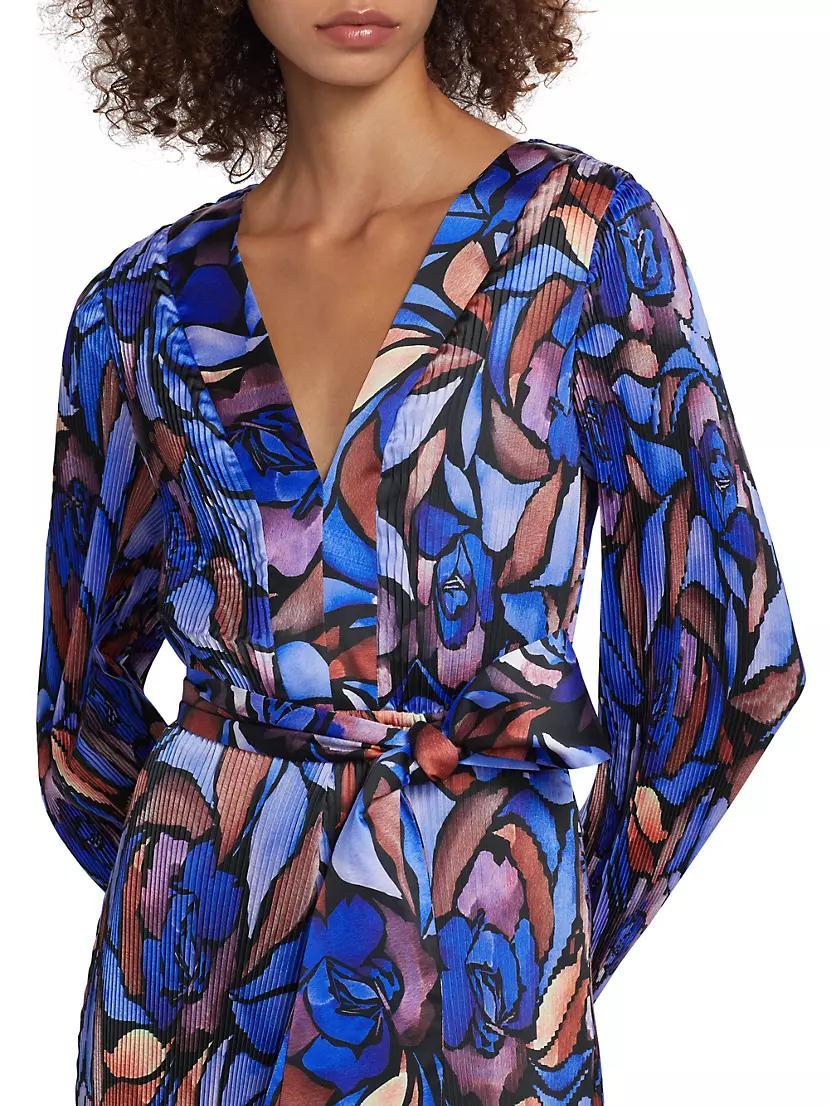 Liv Dream Rose Pleated Dress Product Image
