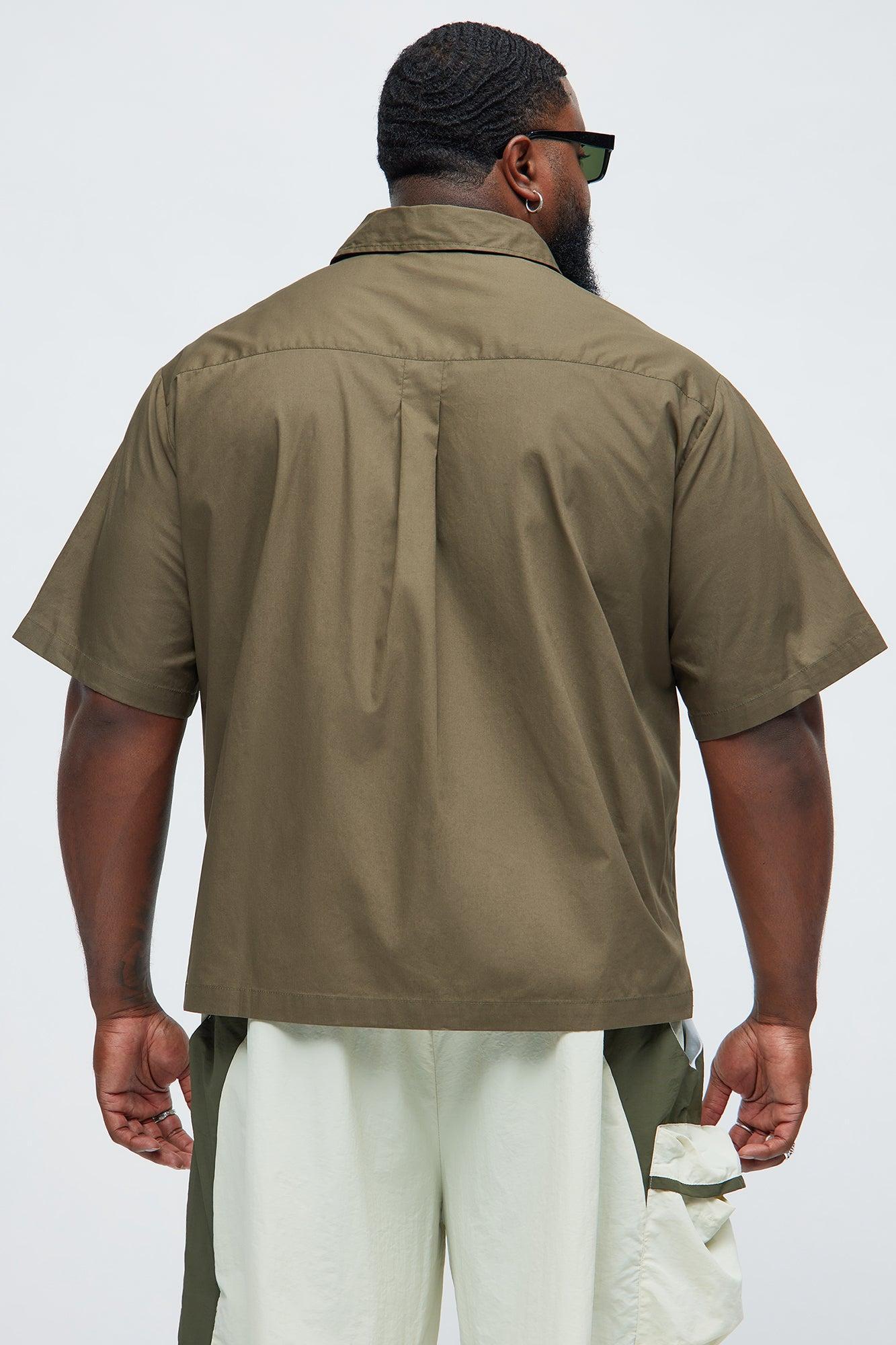 Vinton Shirt - Olive Product Image