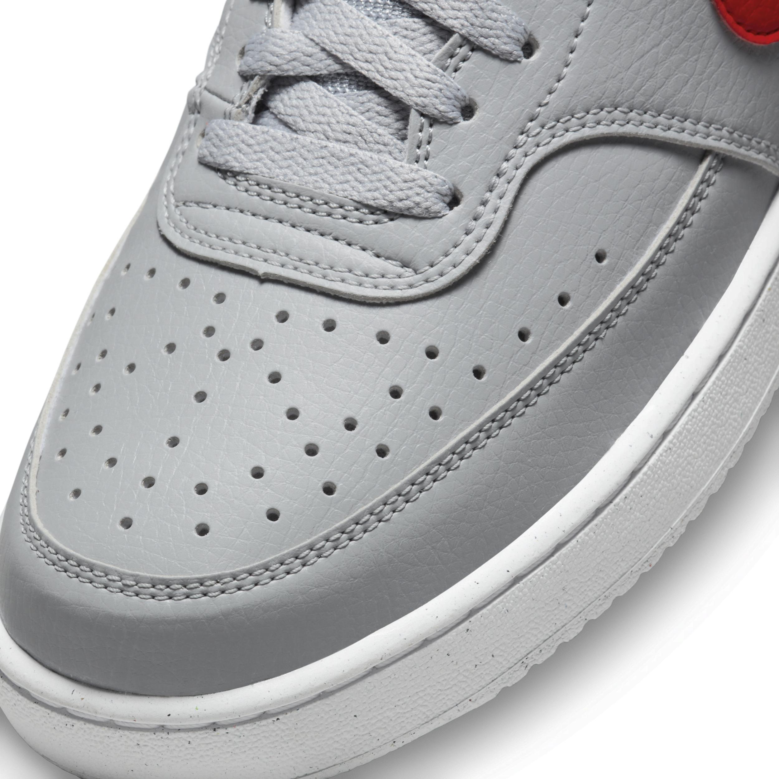Nike Men's Court Vision Low Next Nature Casual Shoes in Black/Black Size 11.5 Leather Product Image
