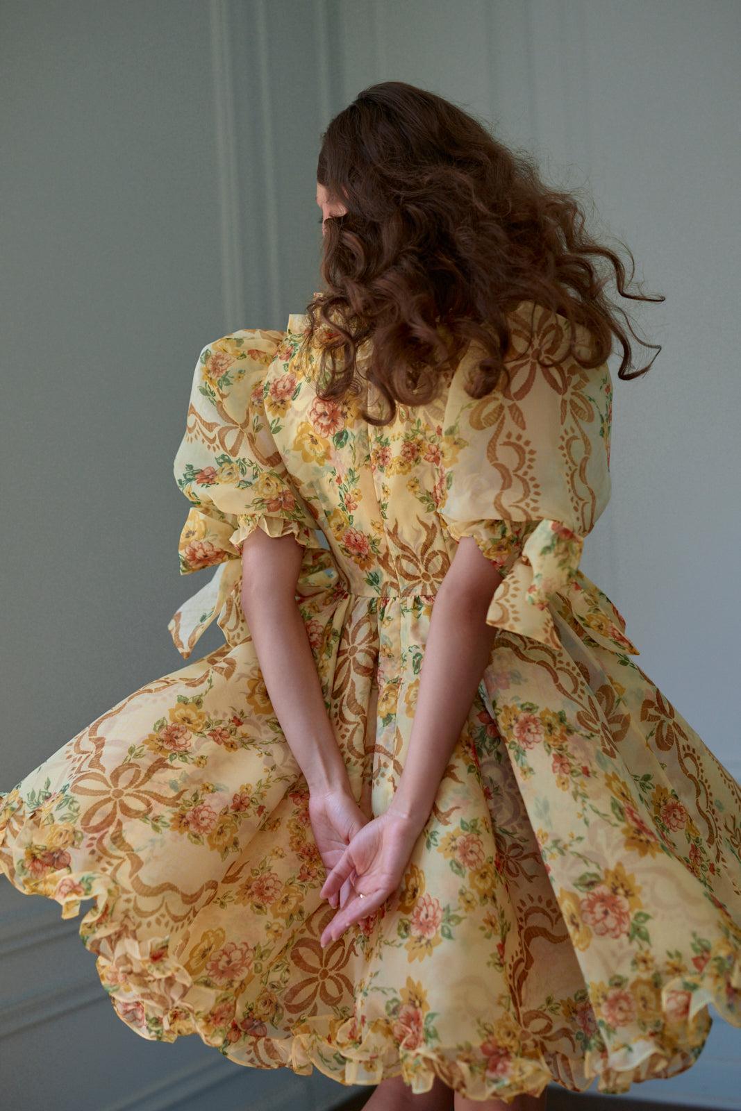The Cr�me Brulee Marie Dress Product Image