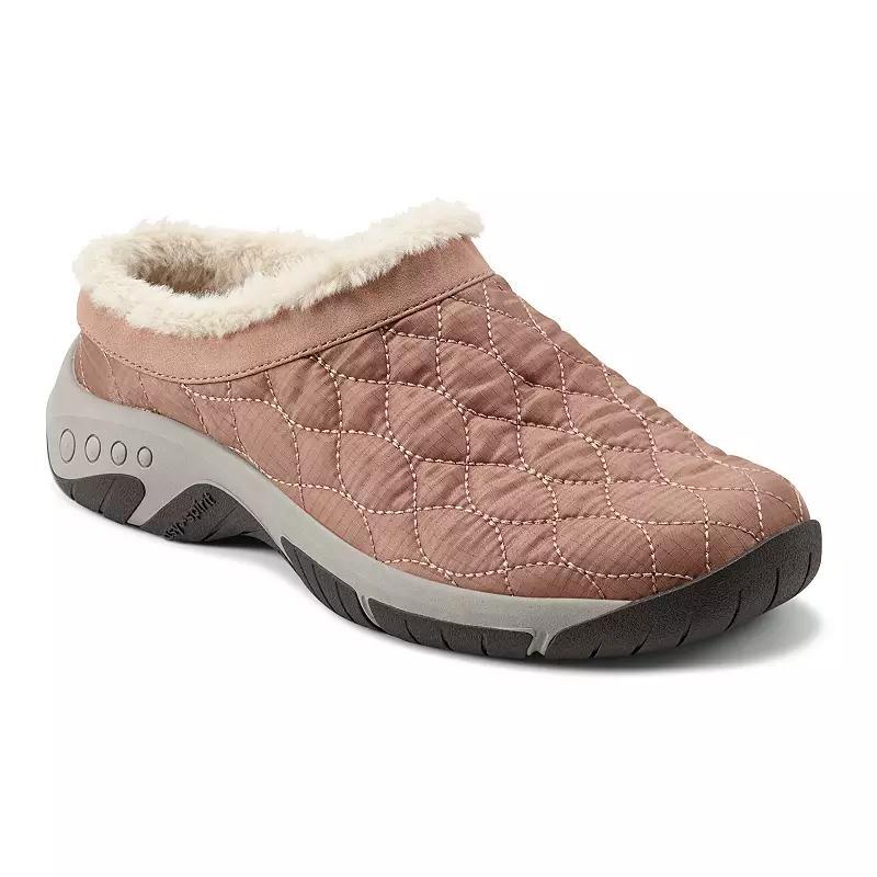 Easy Spirit Wimmy Faux-Fur Trim Womens Slip-On Mules Product Image