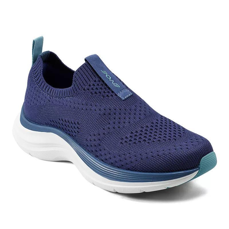 Easy Spirit EMOVE Easywalk Women's Pull-on Knit Sneakers, Size: 7, Blue Product Image