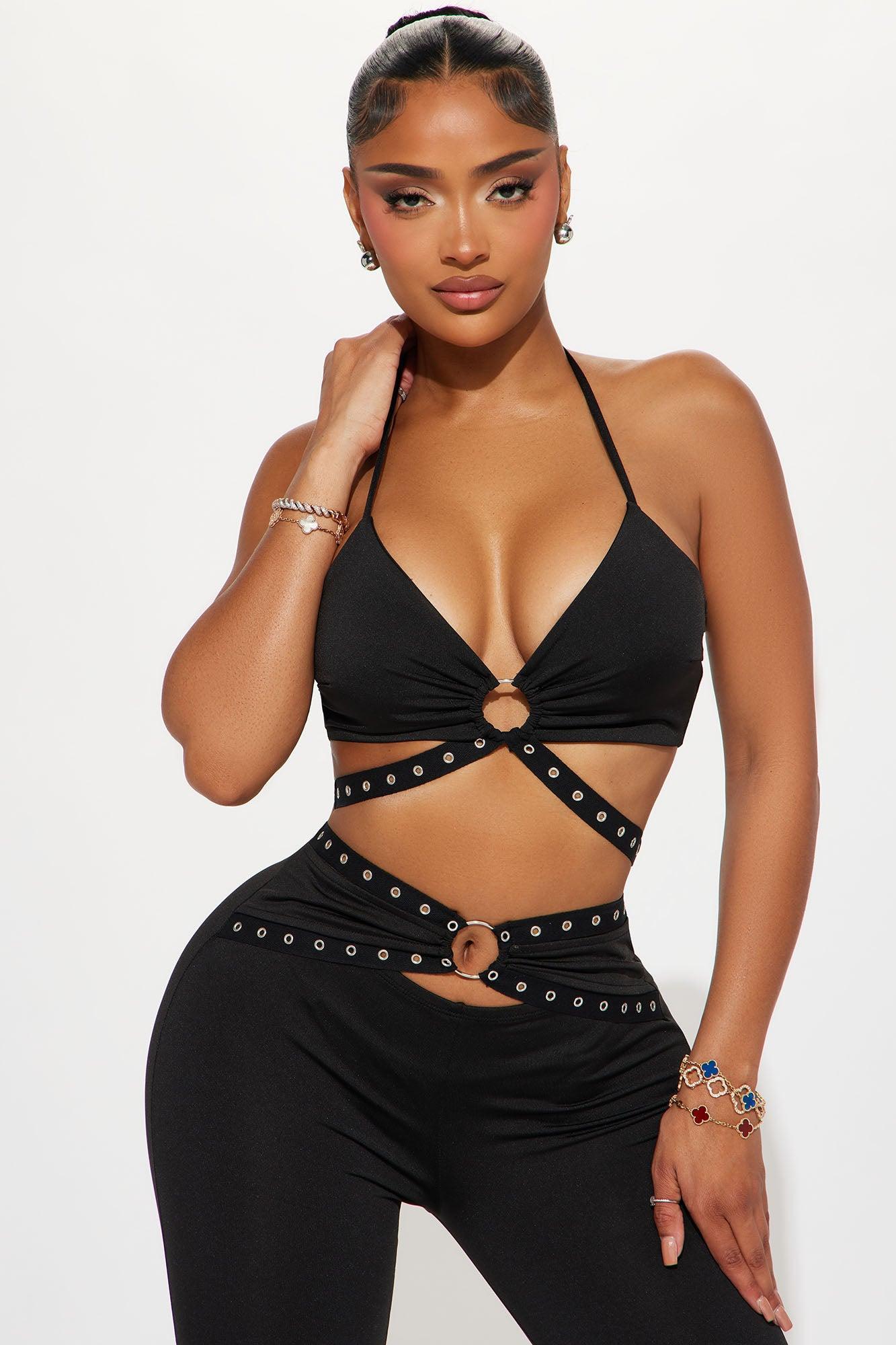 Samantha Pant Set - Black Product Image