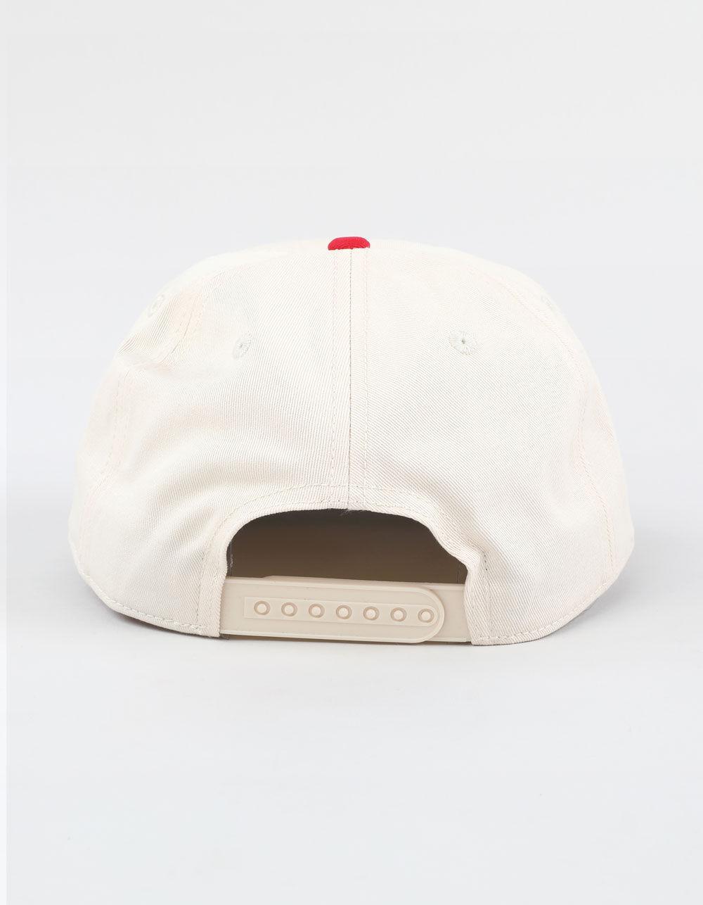 AMERICAN NEEDLE Beverly Hills Racket Club Snapback Hat - RED COMBO Product Image