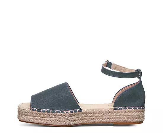 Bearpaw Affogato Women's Espadrille Sandals, Size: 8, Blue Product Image