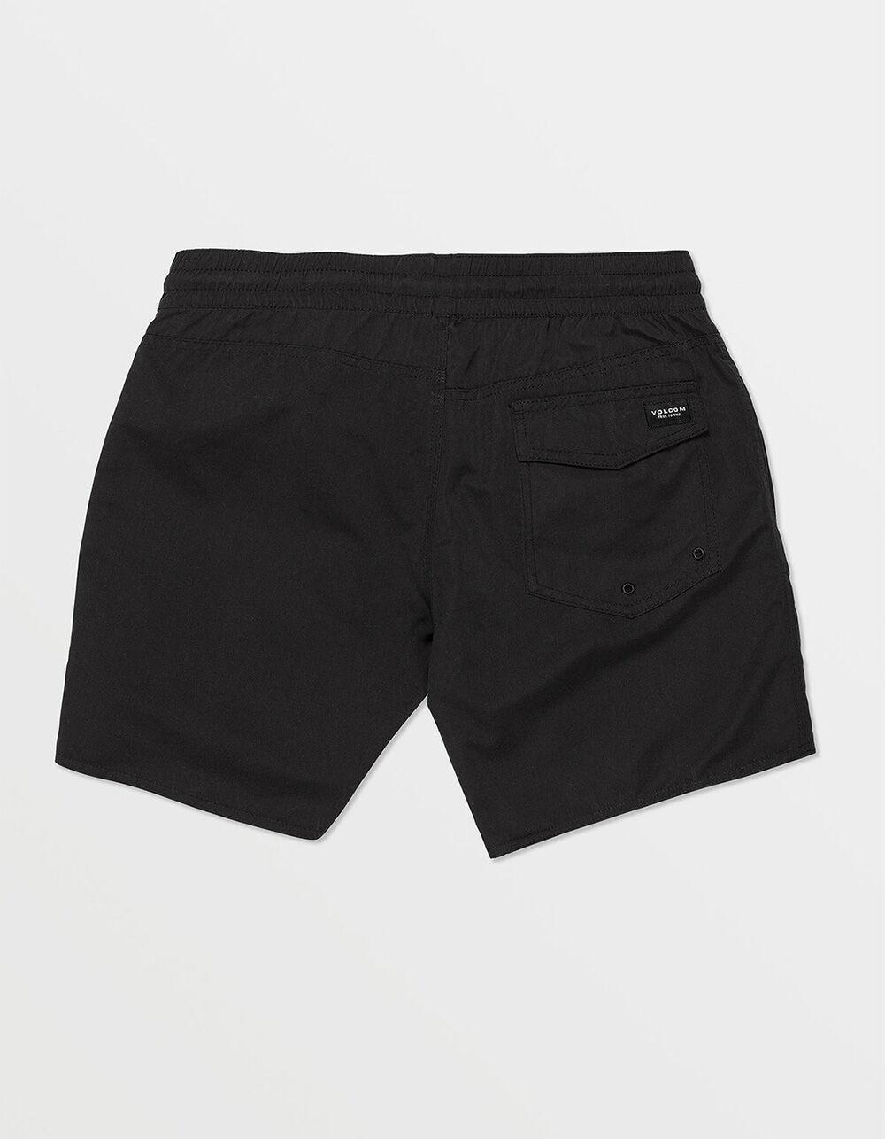 VOLCOM Lido Solid Mens 16" Volley Shorts - BLUE Product Image