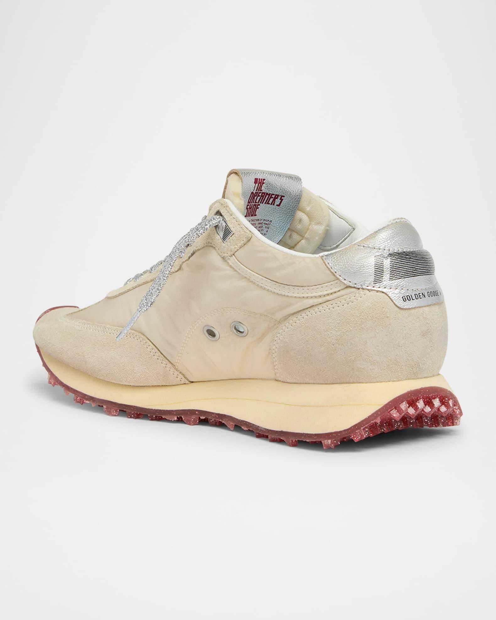 Running Marathon Suede Nylon Sneakers Product Image