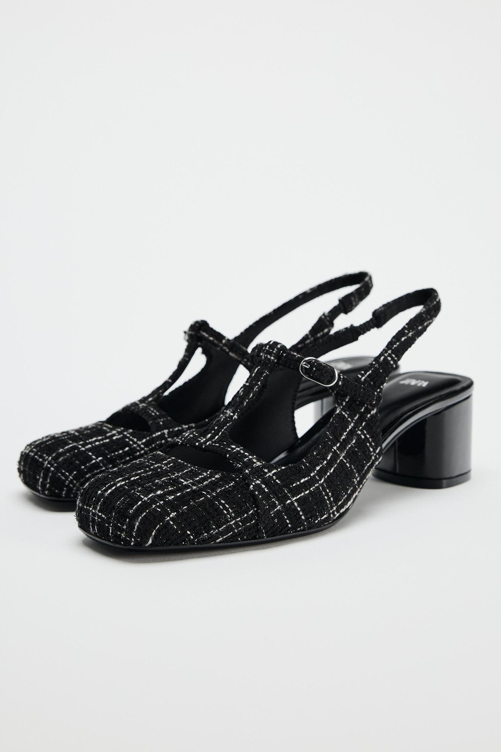 BLOCK HEEL SLINGBACKS Product Image