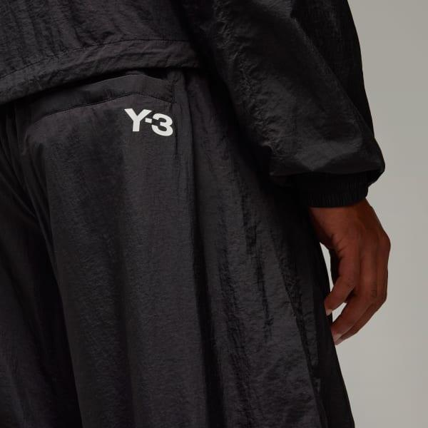 adidas Y-3 3-Stripes Nylon Shell Pants Black S Mens Product Image