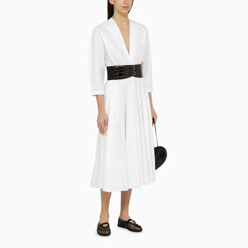ALAÏA Alaia Dresses In White Product Image