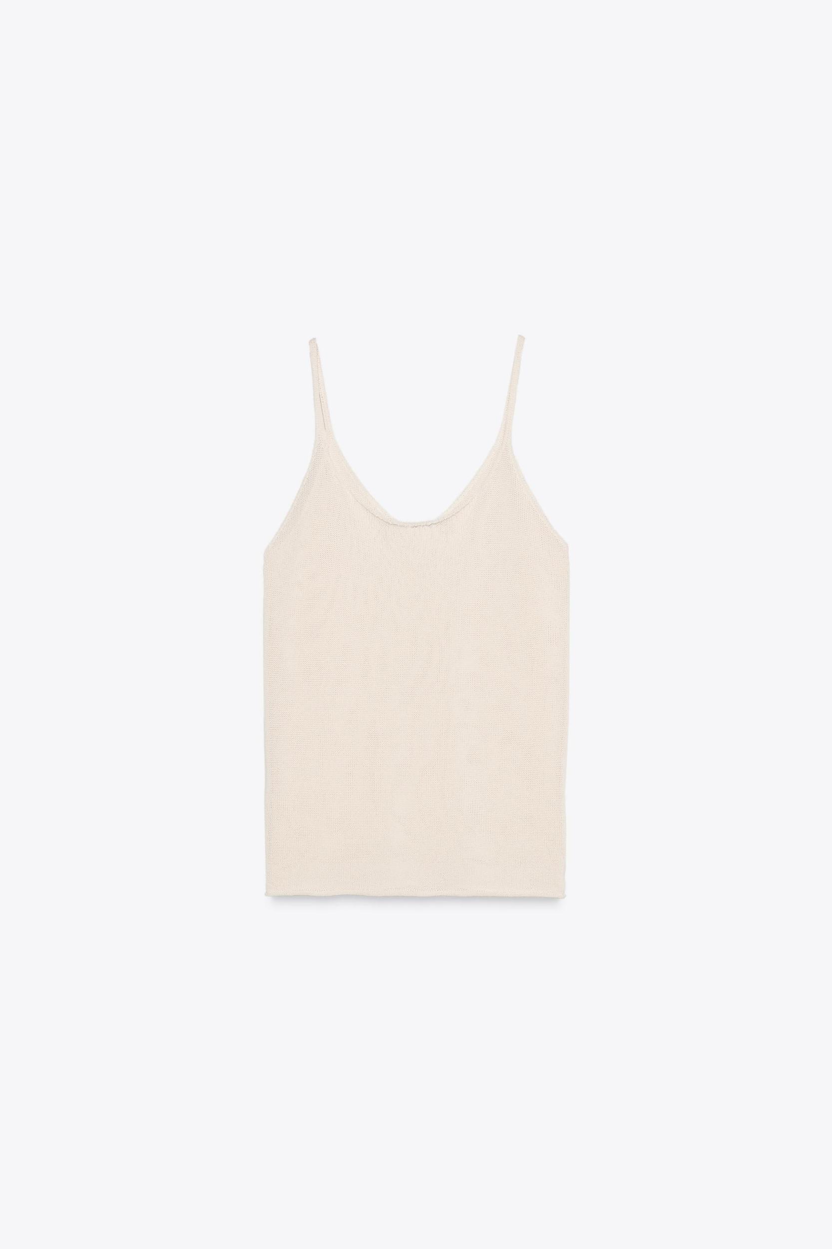 STRAPPY KNIT TOP Product Image